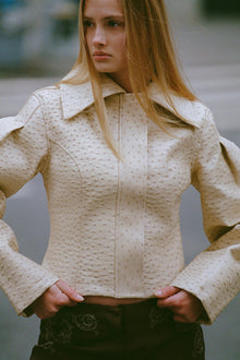 Olsen Ostrich Jacket | Sand