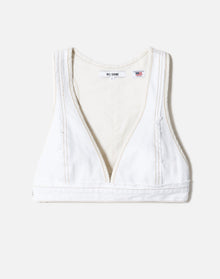 Womens | Upcycled Vintage | Bra Top | One-of-a-kind | White