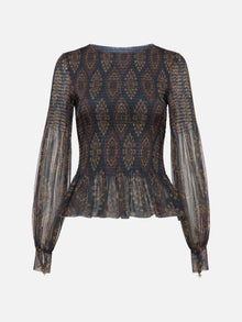 Label Top | Brown