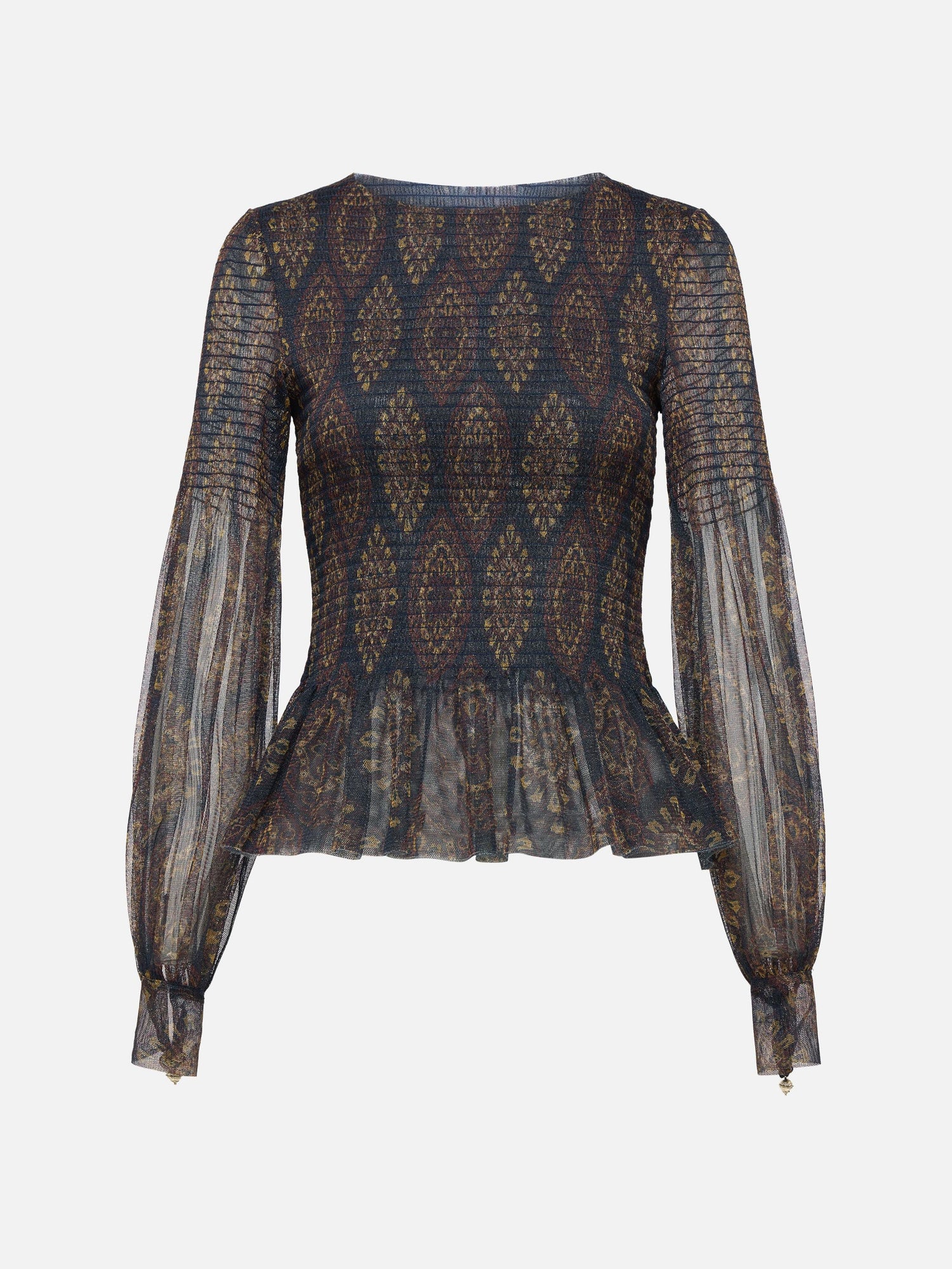 Label Top | Brown
