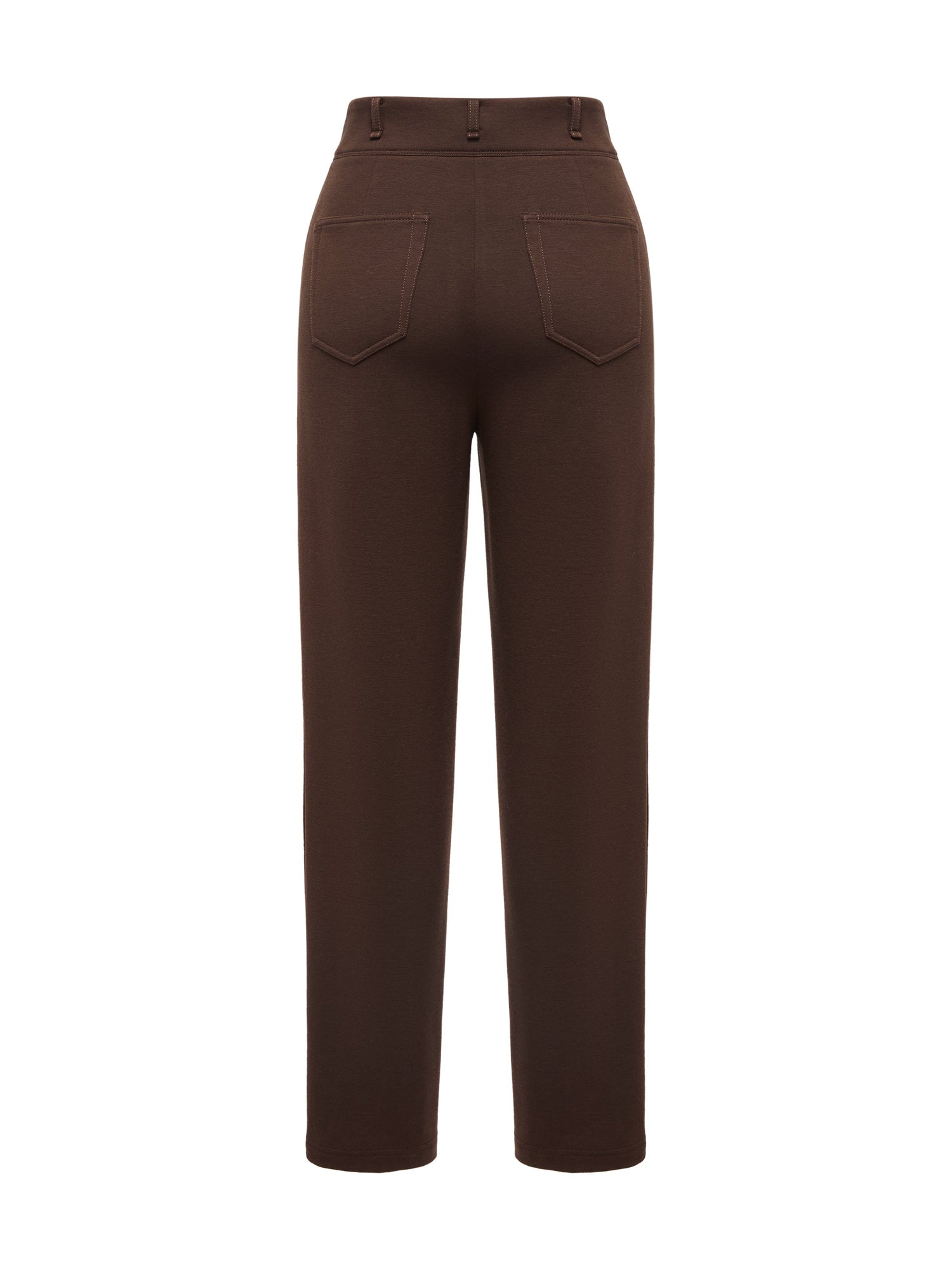 TENCEL Wool Pants | Brown