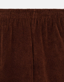 Womens | Terry Track Pant | Brunette