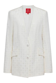 Structured Blazer | White