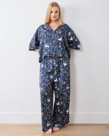Unicorn's Garden - Eco Satin Wildest Dream Set - Indigo - Printfresh