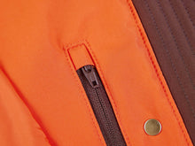 Hooded Jacket | Orange/Brown