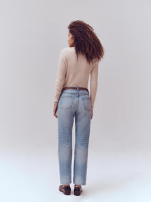 Women | Bev Relaxed Mid Rise | Vintage Dark Indigo