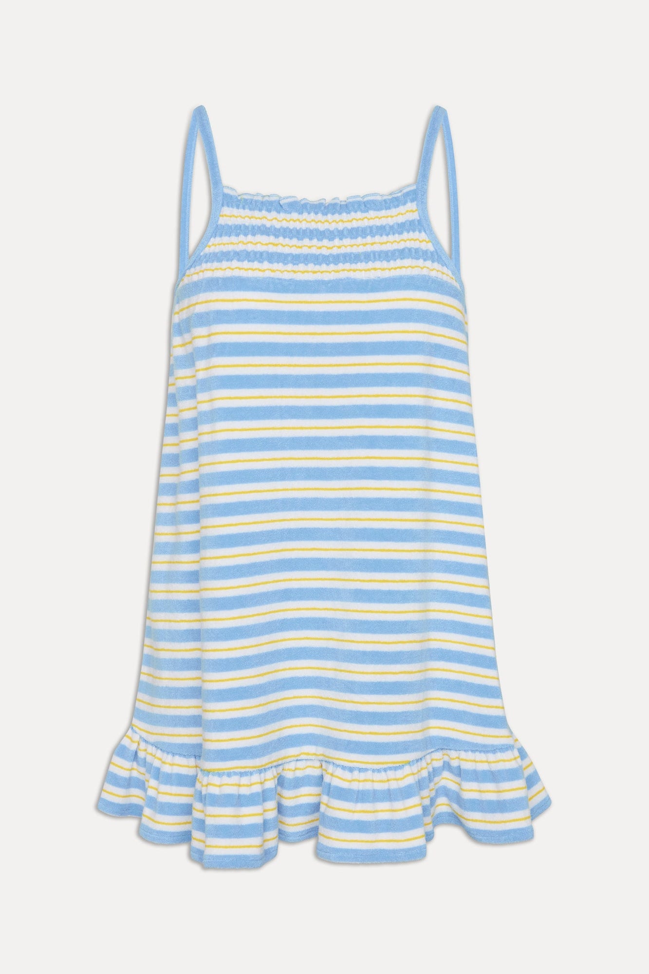 April Striped Babydoll Dress Ashbury Stripe