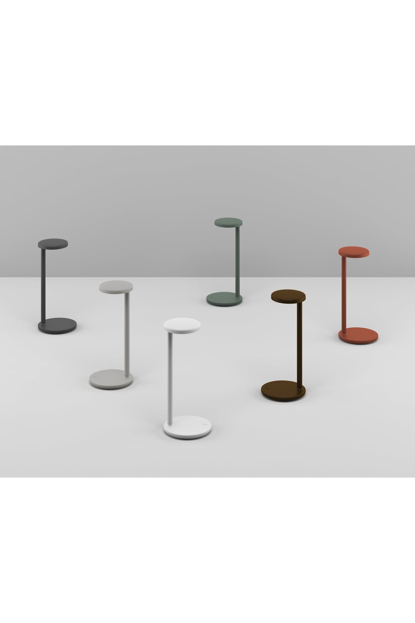 Oblique Qi Table 3000K | Grey