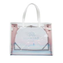 Balmain | Pre-Owned x Evian PVC B-Army Tote | White