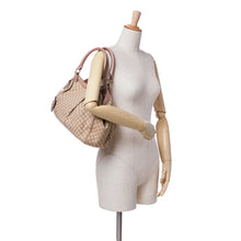 Gucci | Pre-Owned Medium Diamante Canvas Sukey Tote | Brown/Beige