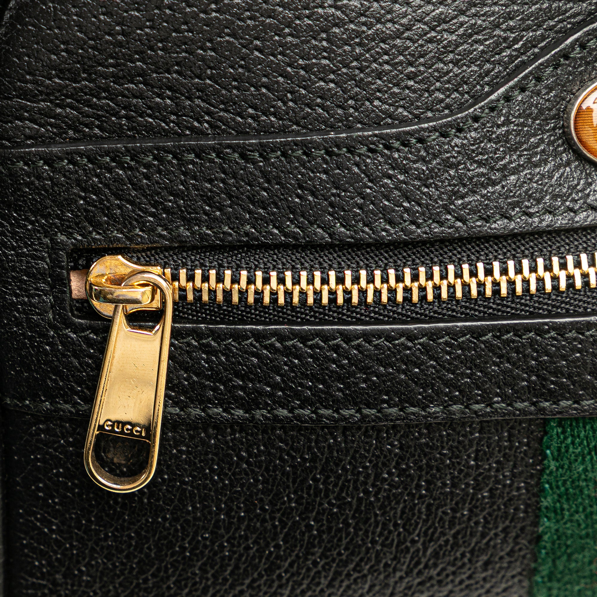 Gucci | Pre-Owned Mini Leather Ophidia Crossbody | Black