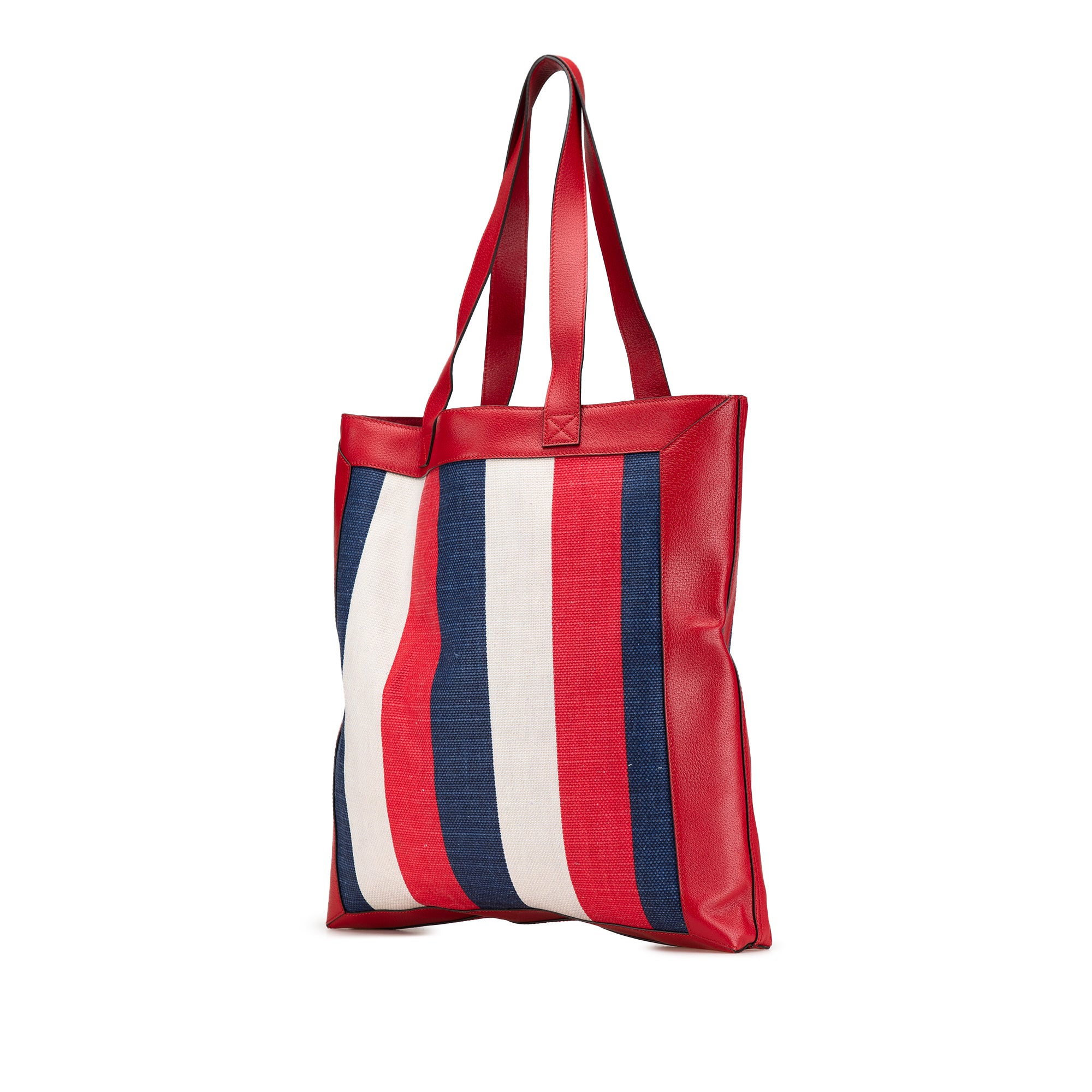 Gucci | Pre-Owned Canvas Sylvie Baiadera Tote | Red