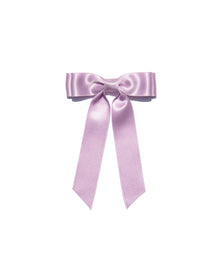 Loren Hope x Bardot Bow Gallery - Petite Silk Hair Bow in Lavender - Loren Hope