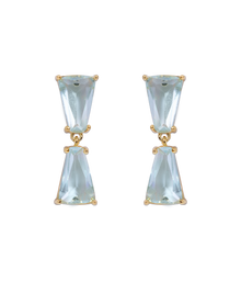 Lucent Earrings | Aqua