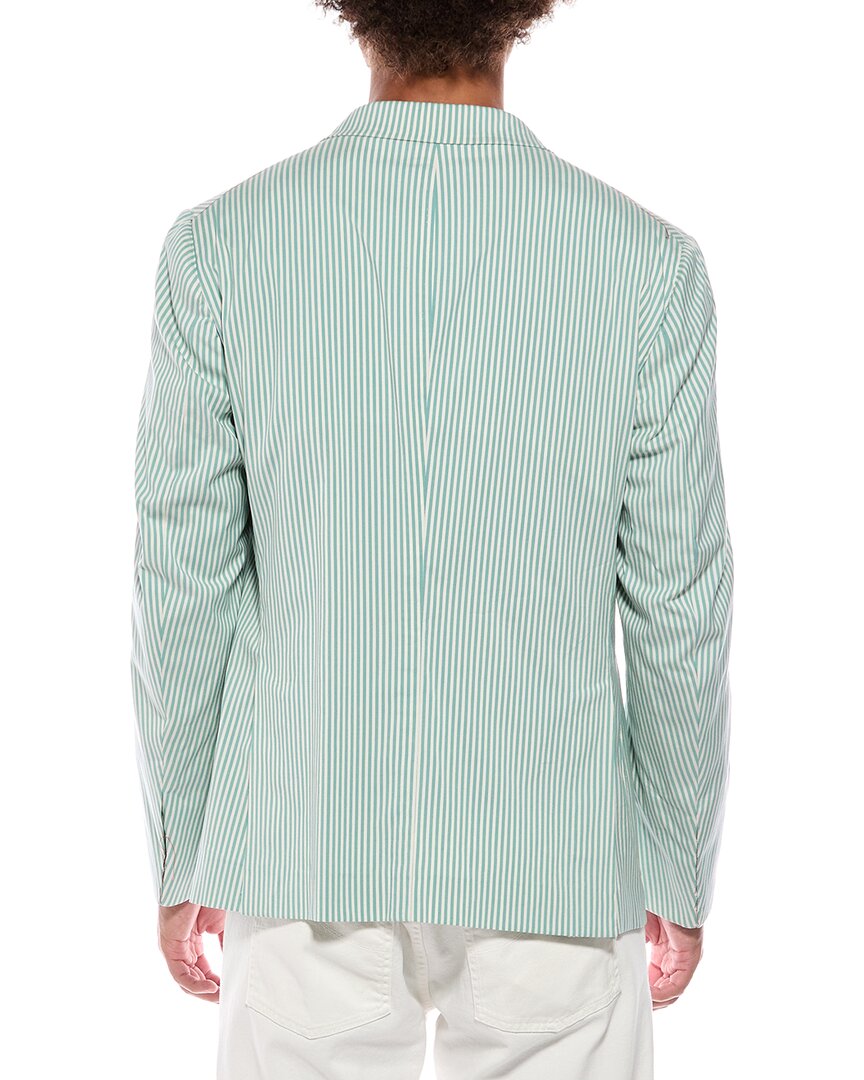 ISAIA | Mens | Silk-Blend Blazer | Green