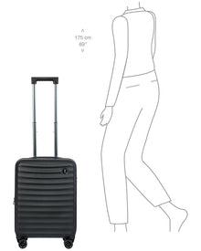 Bric's by Nausicaa | Unisex | 21in Expandable Spinner | Black