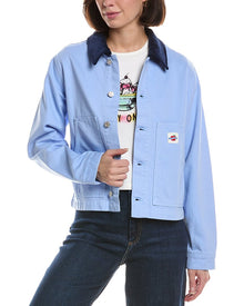 MOTHER | Womens | The Frontline Jacket | Blue