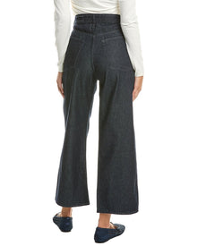 rag & bone | Womens | Lori High-Rise Wide Leg Crop Jean | Blue