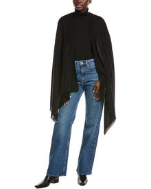 Vince | Womens | Wool & Cashmere-Blend Wrap | Black