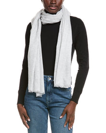 Vince | Womens | Wool & Cashmere-Blend Wrap | Heather Grey