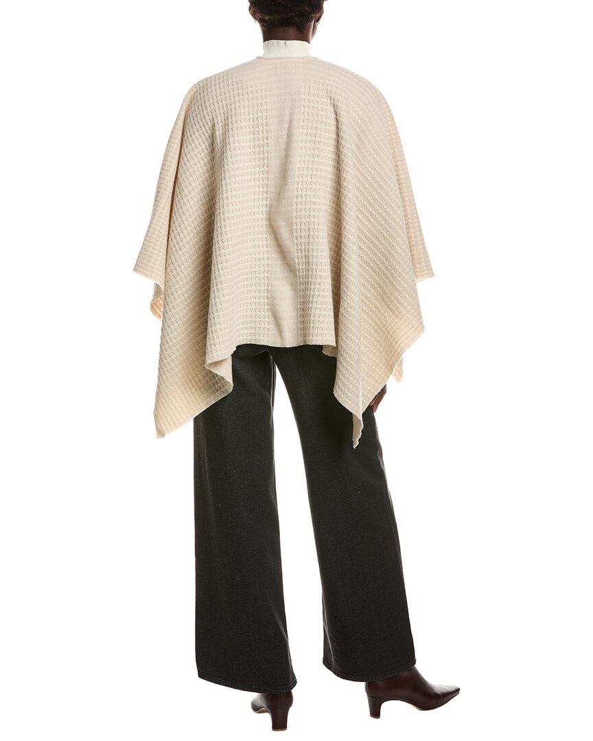 rag & bone | Womens | Joni Waffle Wool Poncho | Brown
