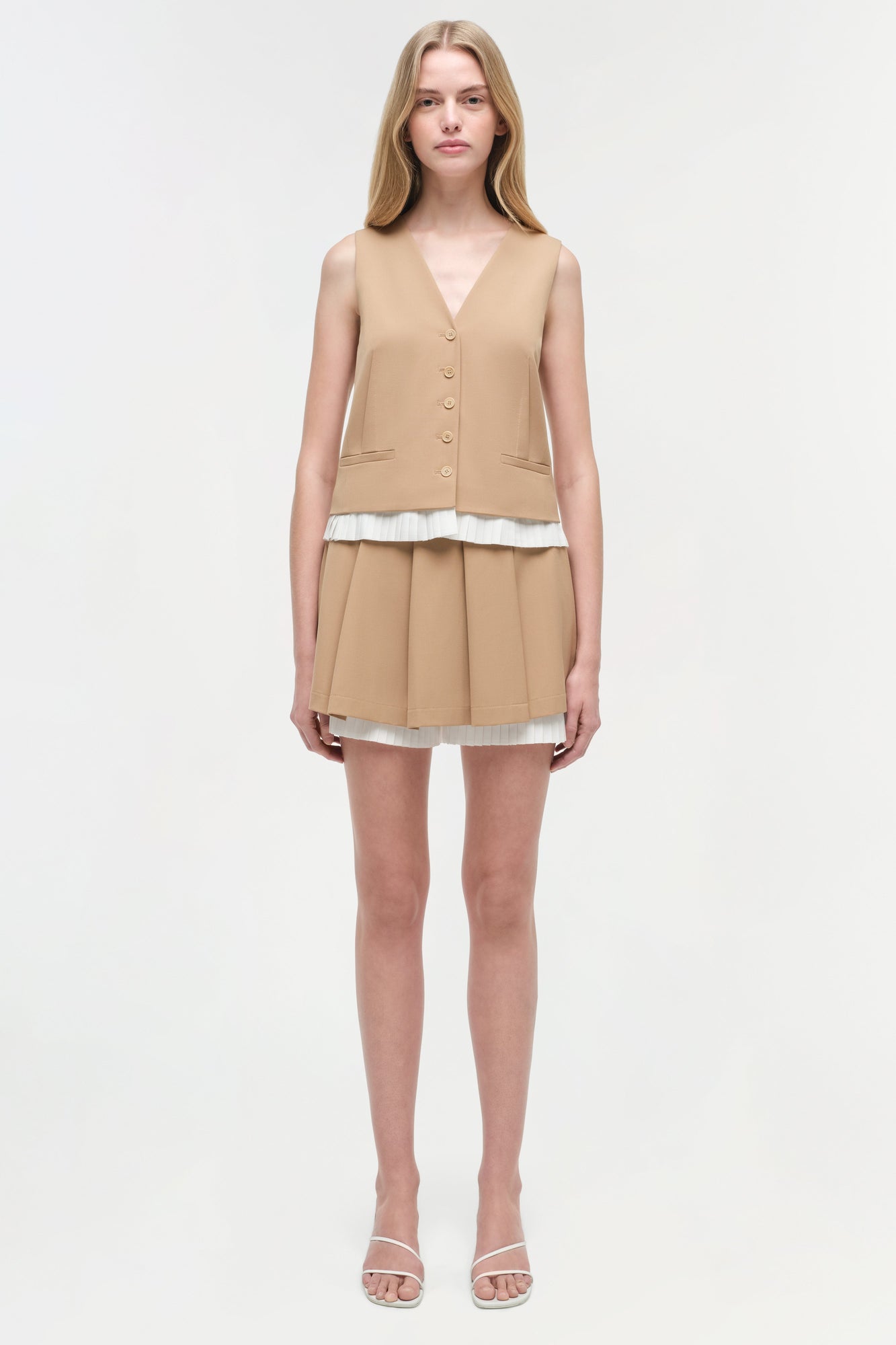 Womens | Laiken Vest | Camel