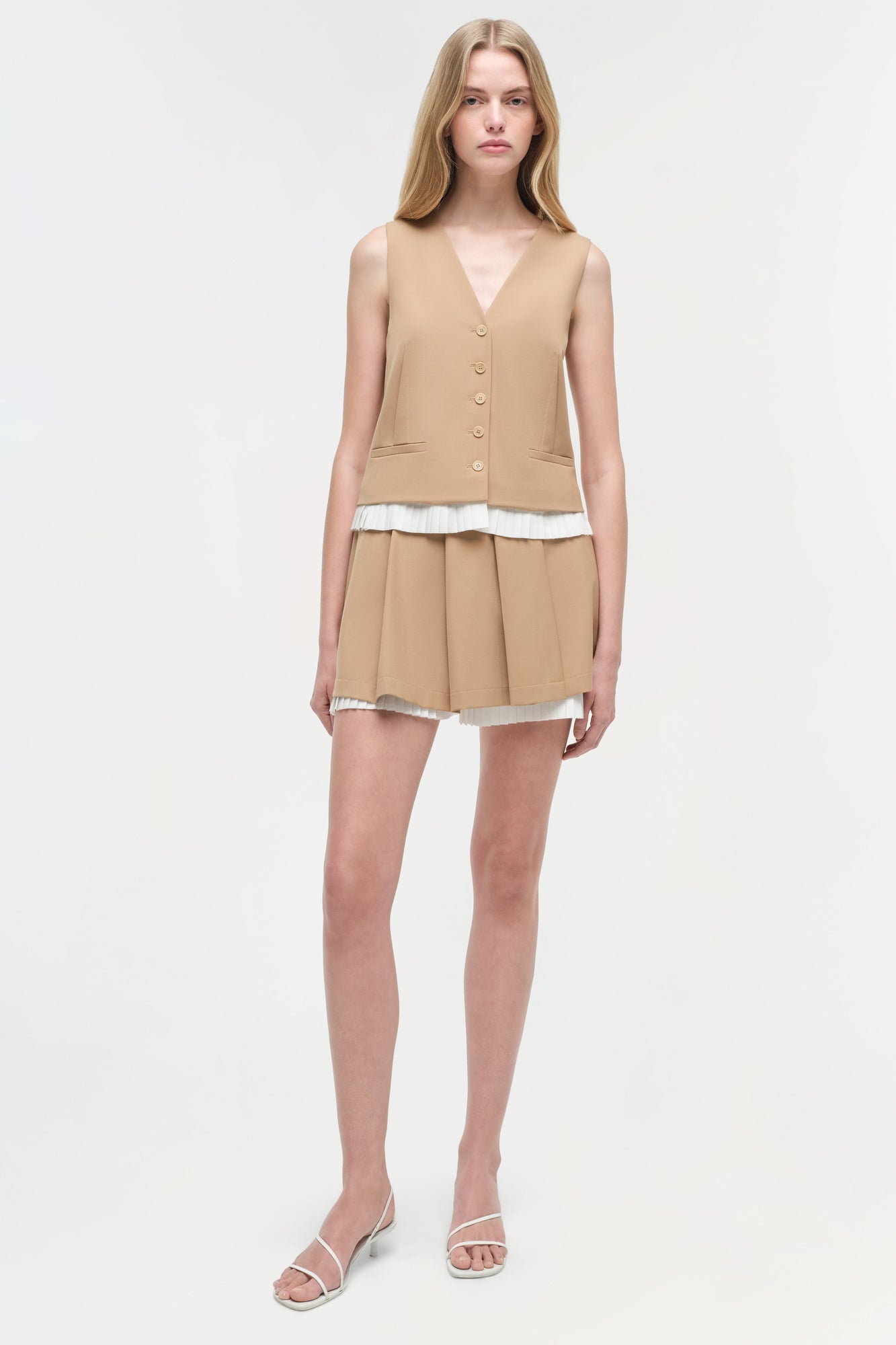 Womens | Laiken Vest | Camel