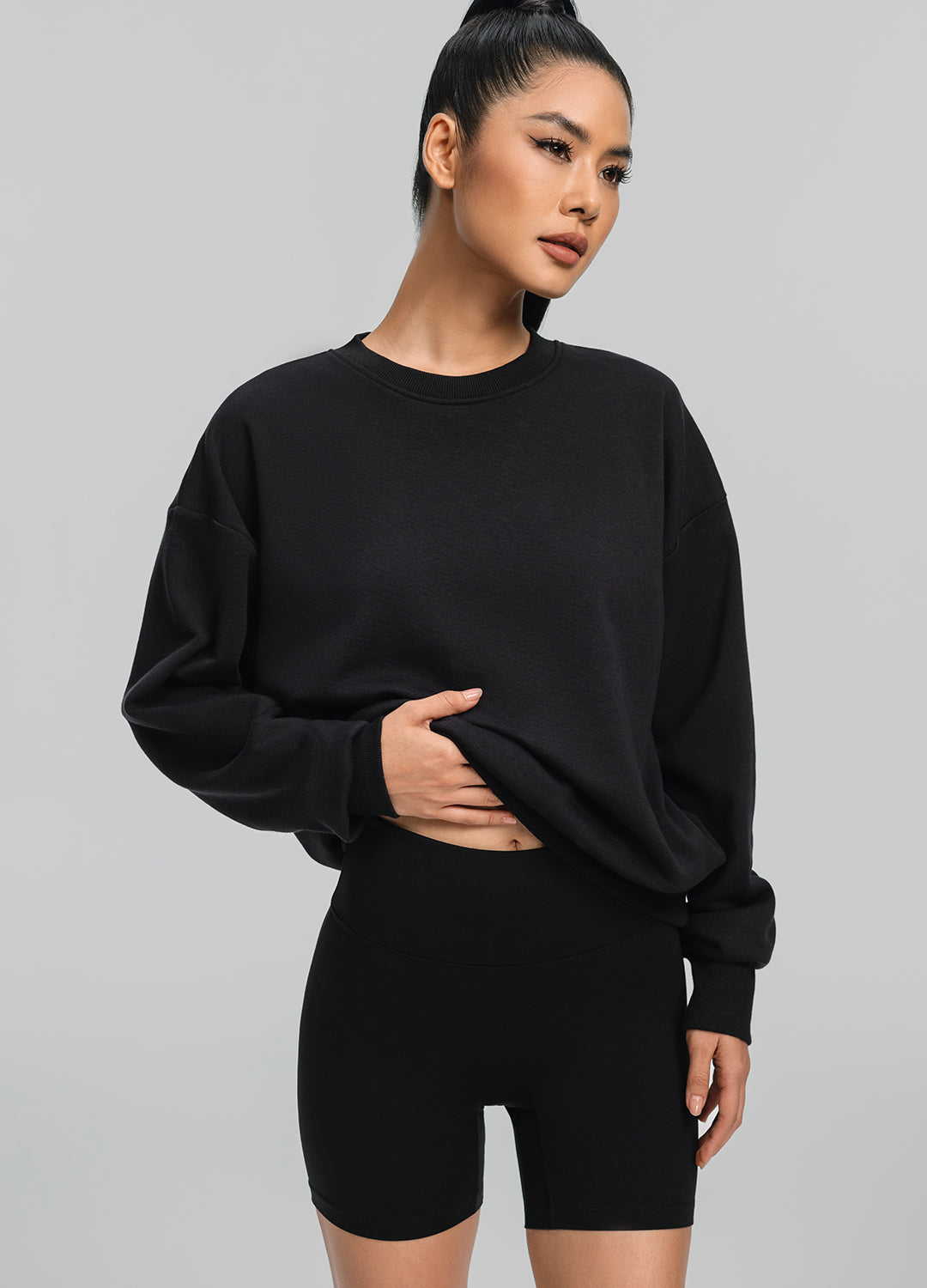Everyday Active Sweatshirt | Black