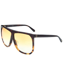 Loewe | Womens | LW40001F 63mm Sunglasses | Havana | Brown Gradient Lens
