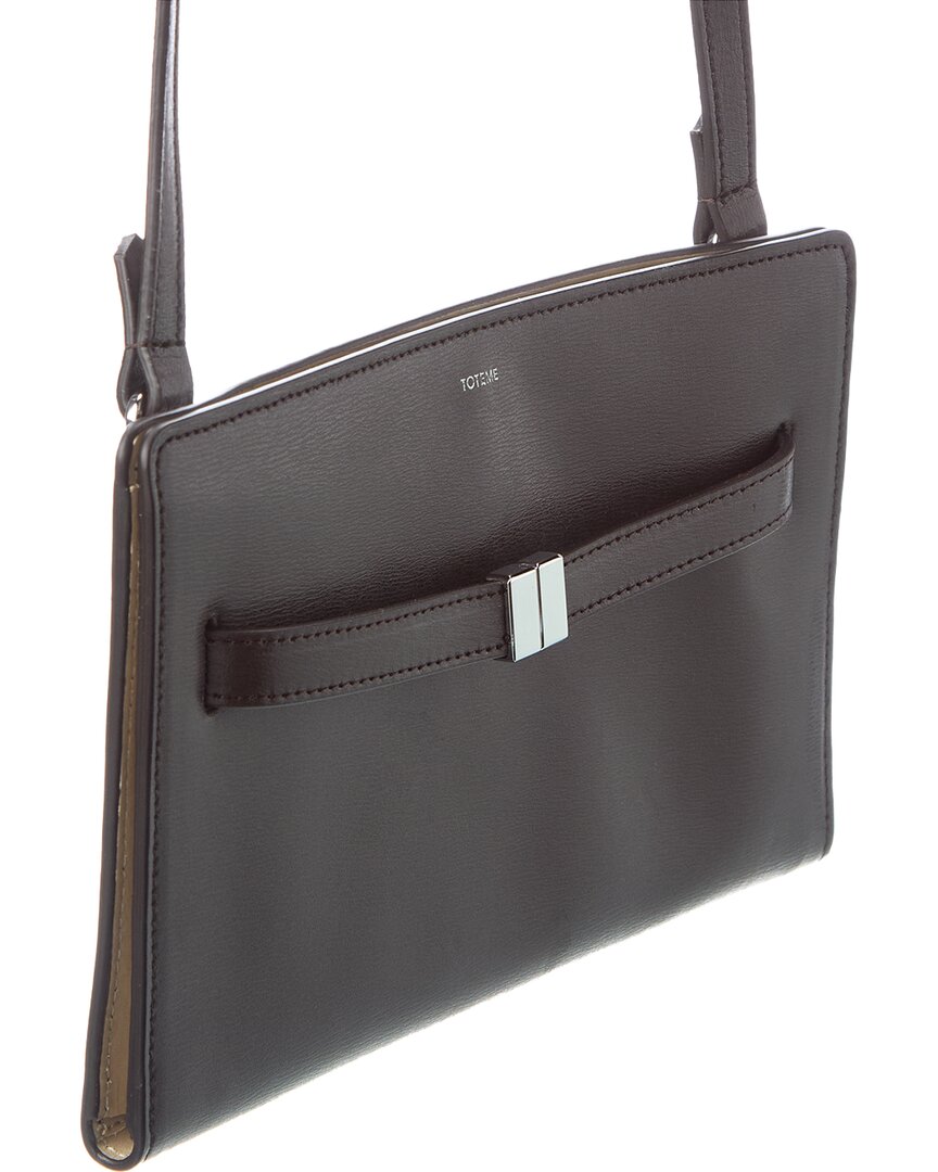 TOTEME | Womens | Leather Crossbody | Brown