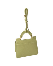 Dolce & Gabbana | Womens | Logo Leather Key Chain Card Holder | Green