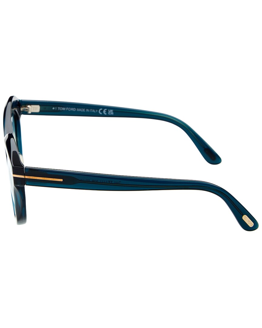 Tom Ford | Womens | 54mm Sunglasses | Blue | Blue Gradient Lens