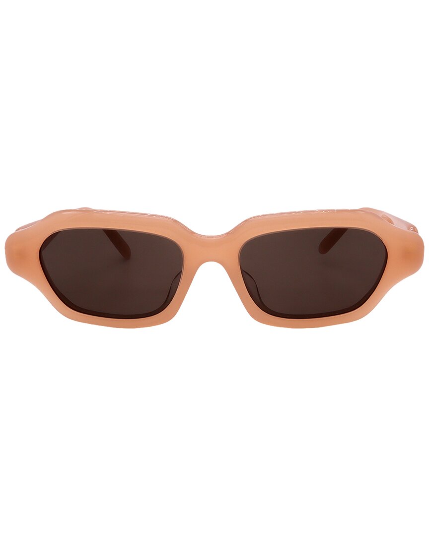 Loewe | Womens | LW40157U 51mm Sunglasses | Shiny Pink | Brown Lens