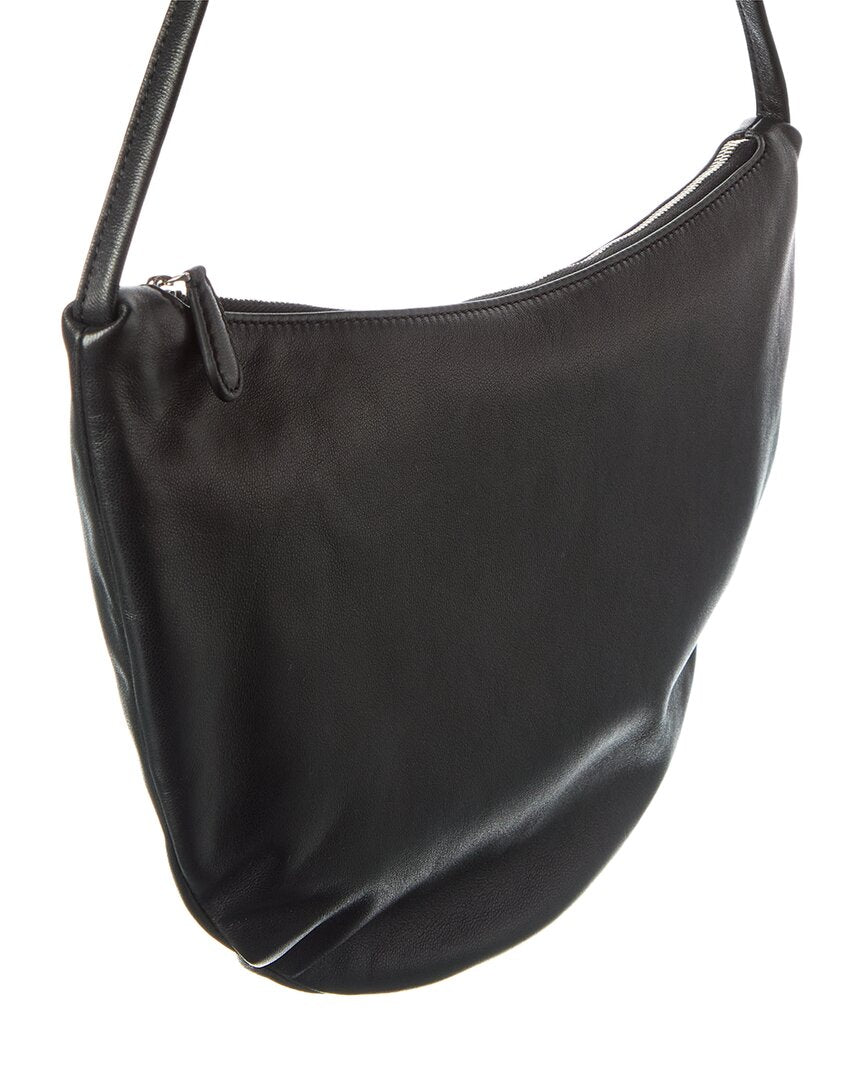 The Row | Womens | Lizzy Small Leather Hobo Bag | Black
