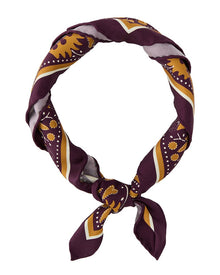 J.McLaughlin | Womens | Nikka Silk Scarf | Purple