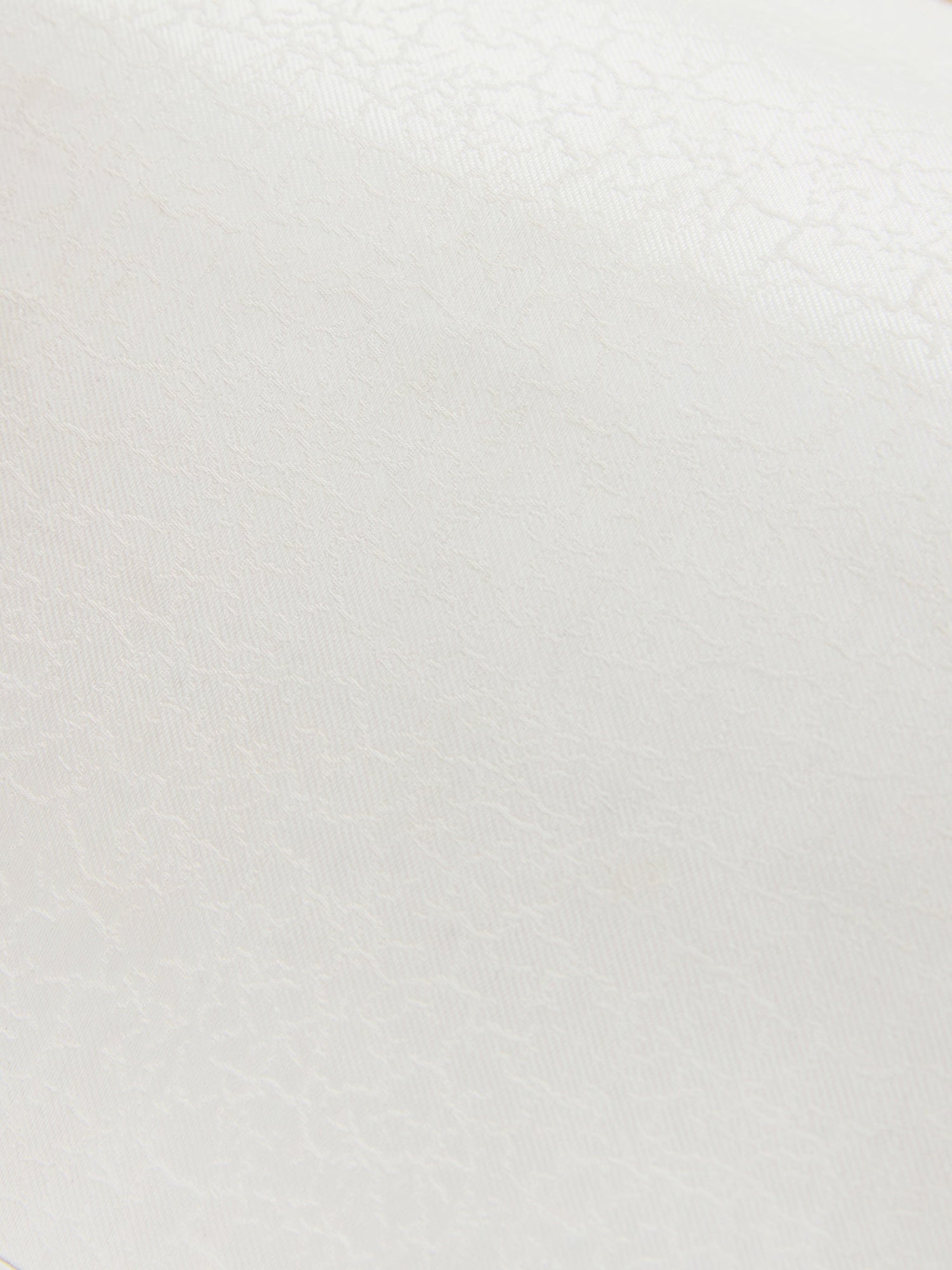 Chinese Style Embroidered Bag | White
