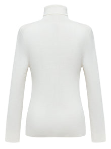 Cashmere Seamless Base Layer Top | Beige