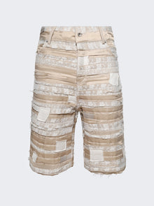 Men | WHO DECIDES WAR | Interwoven Shorts | Cream