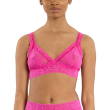 Signature Lace Crossover Bralette | Marmalade (Pink)