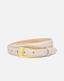 Mini No. 10 Belt | Linen/Gold