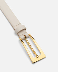 Mini No. 10 Belt | Linen/Gold