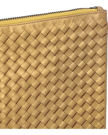 Dragon Diffusion | Womens | A4 Leather Pochette | Gold