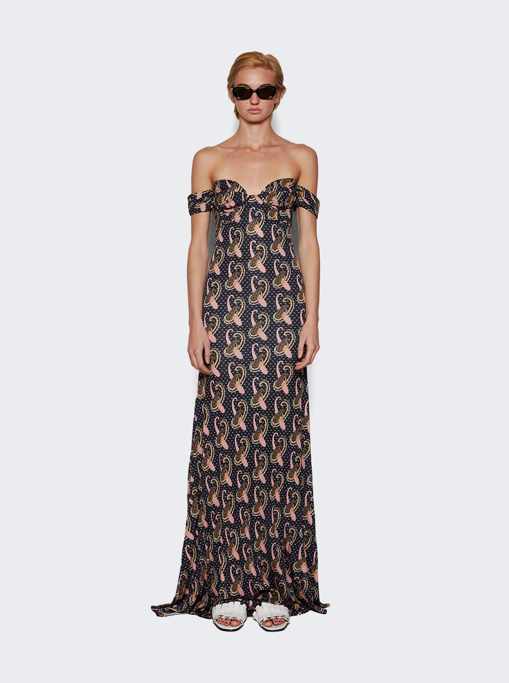 Women | Etro | Abito Long Dress | Brown