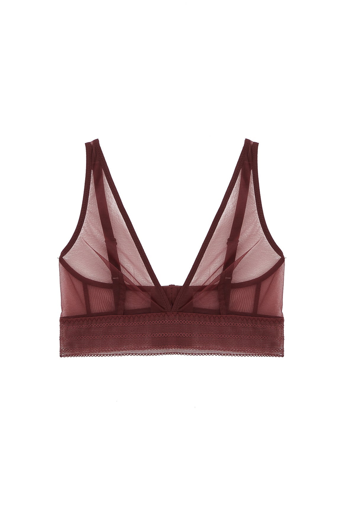 Bare Soft Plunge Bra | Bloodstone