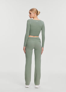 Soft Seamless Lounge Pants | Sage Green
