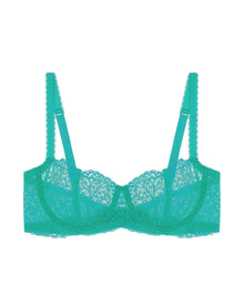 Allegra Balconette Bra | Vert