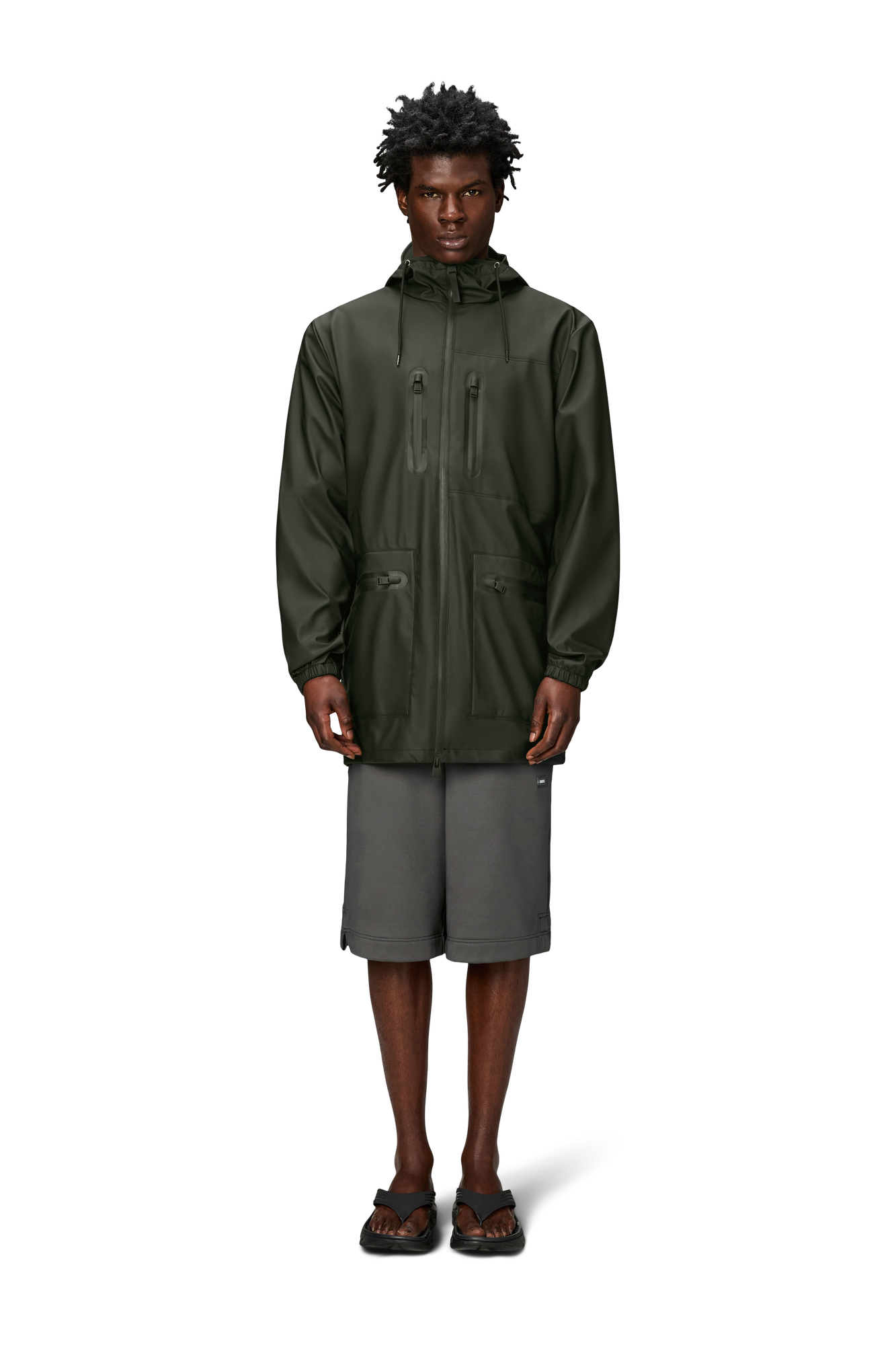 Unisex | Cargo Long Jacket W3 | Green