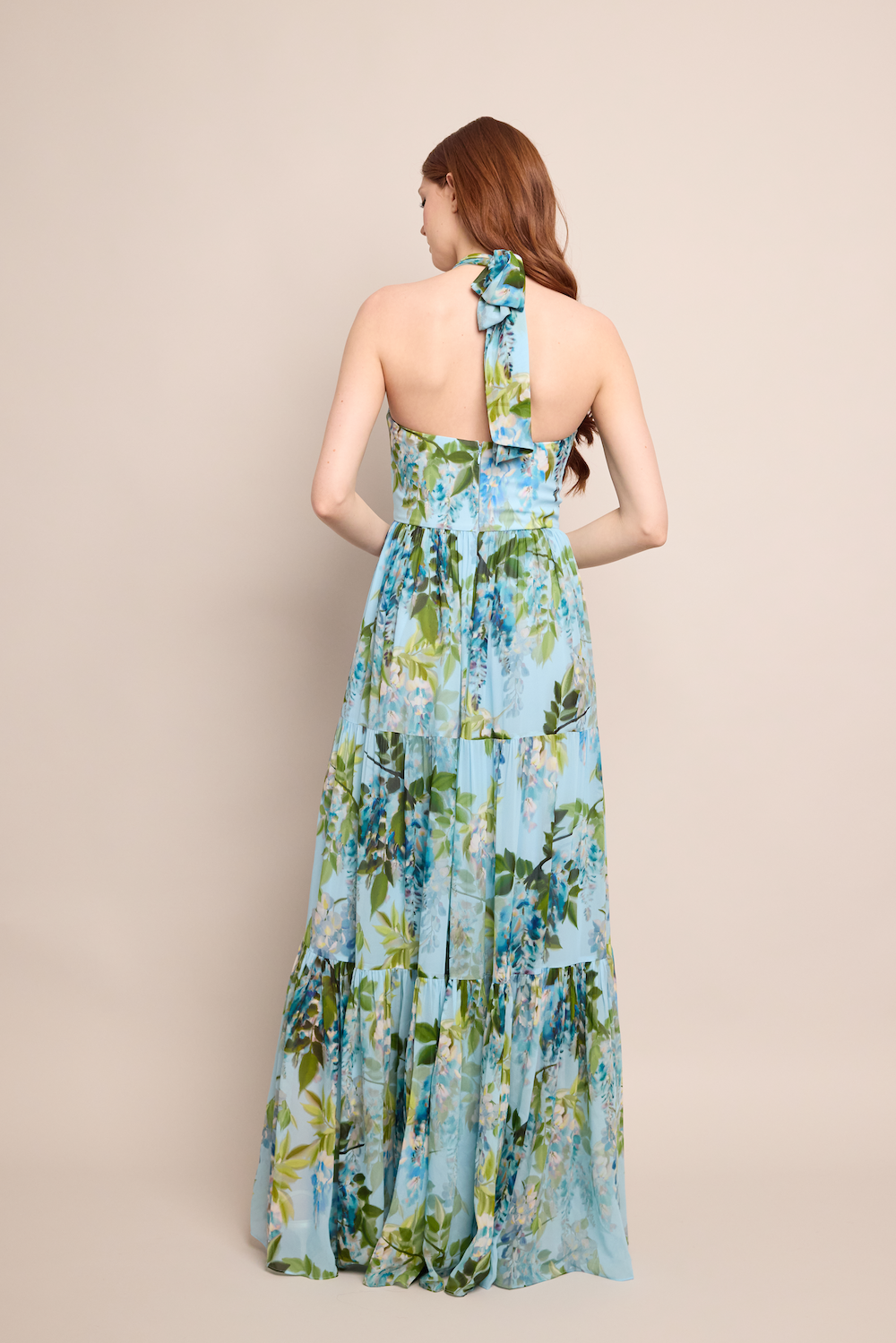 Piana Maxi Dress | Wisteria Light Blue