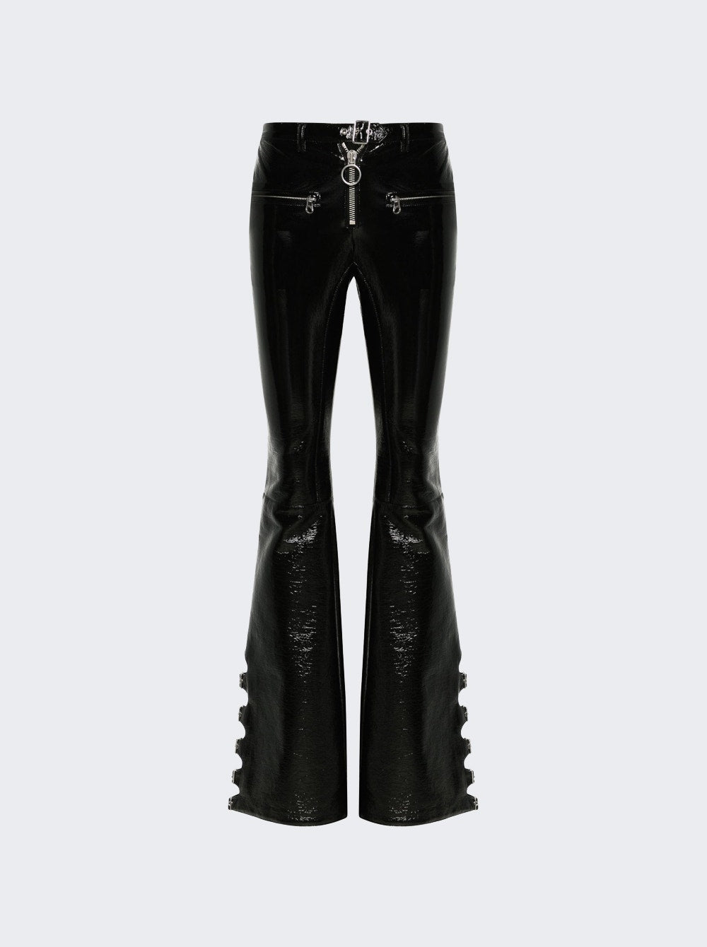 Women | Courrèges | Multi-buckle Bootcut Pants | Black
