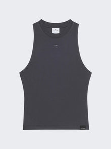 Women | Courrèges | Belted Stonewashed Tank Top Stonewashed | Grey